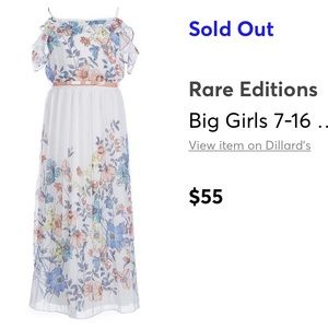Girls Rate Editions Floral Maxi